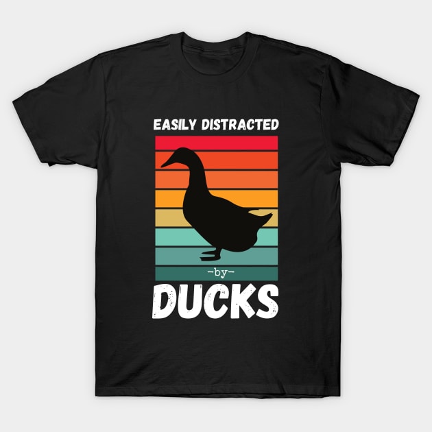 Easily Distracted by Ducks T-Shirt by Hello Sunshine